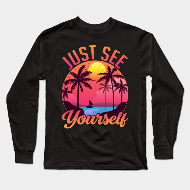 Just See Yourself Long Sleeve T-Shirt by Alanside